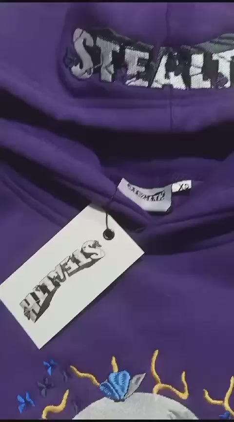 Stealth "Nasty Purple" Embroidered Jogging Suit